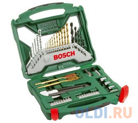 

Набор бит и сверл BOSCH X-LINE 50 TITANIUM (2.607.019.327) 50пр., сверла, биты и головки