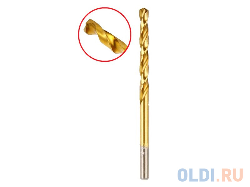 

Сверло HAMMER Flex 202-114 DR MT 5,5мм*93/57мм металл, DIN338, HSS-G, TIN