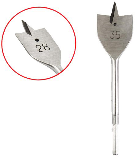 

Сверло HAMMER Flex 202-231 DR WD SP 35мм*152мм дерево, перовое