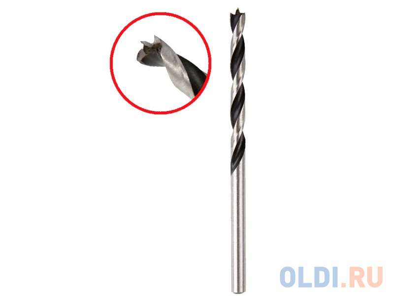 

Сверло HAMMER Flex 202-202 DR WD WR 4,0мм*75/43мм дерево, цилиндрическое