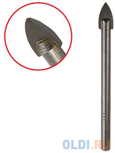 

Сверло HAMMER Flex 202-402 DR GL 4,0мм*60мм плитка\\стекло