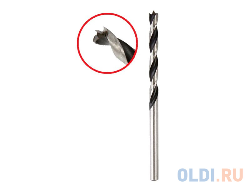 

Сверло HAMMER Flex 202-201 DR WD WR 3,0мм*60/30мм дерево, цилиндрическое, 2шт.