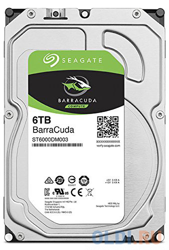 Жесткий диск Seagate Barracuda ST6000DM003 6 Tb - фото 2