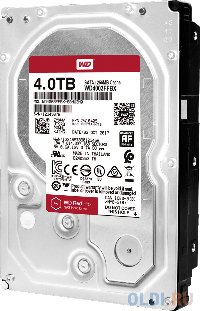 Жесткий диск Western Digital WD4003FFBX 4 Tb