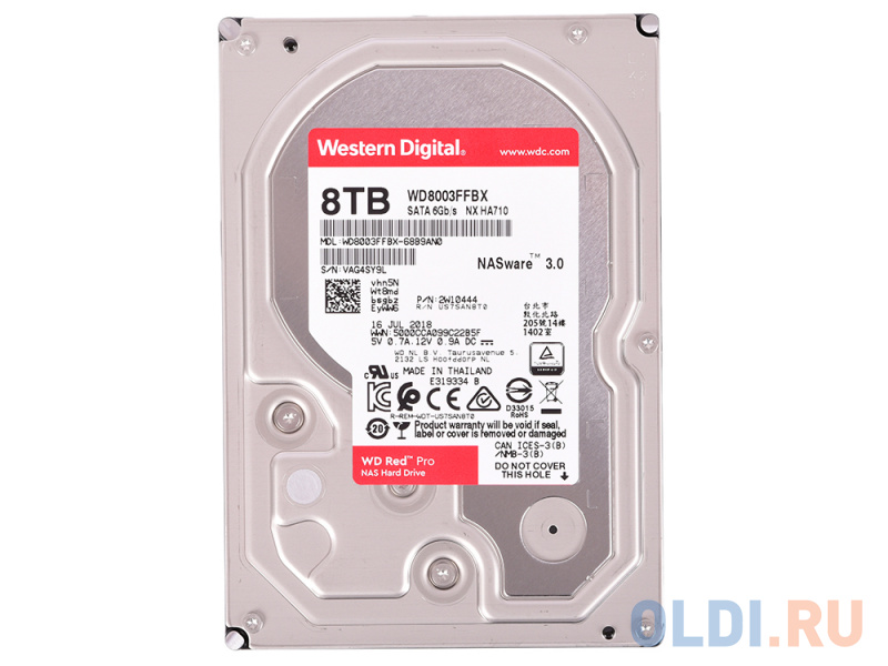 Жесткий диск Western Digital WD8003FFBX 8 Tb - фото 2