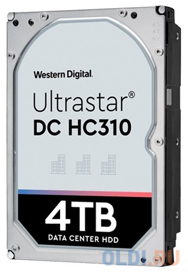 Жесткий диск HGST Ultrastar DC HC310 4 Tb жесткий диск wd original sas 3 0 16tb 0f38357 wuh721816al5204 ultrastar dc hc550 7200rpm 512mb 3 5