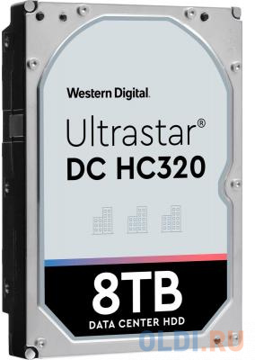 

8Tb Western Digital Ultrastar DC HC320 {SATA 6Gb/s, 7200 rpm, 256mb buffer, 3.5"} [0B36404/HUS728T8T