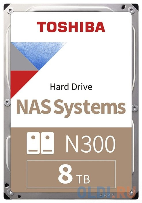 

Жесткий диск Toshiba NAS N300 8 Tb HDWG180UZSVA