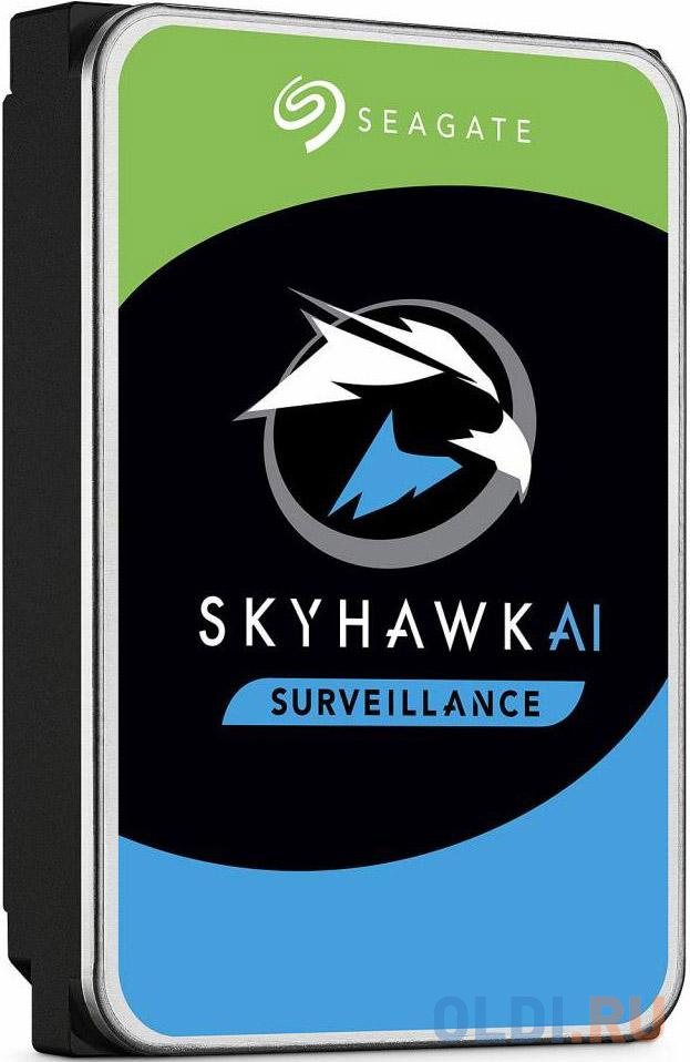 SEAGATE HDD Desktop SkyHawk AI (3.5'/ 18TB/ SATA 6Gb/s / rpm 7200) hdd sata seagate 8tb skyhawk surveillance 7200 rpm 256mb buffer st8000vx009 1 year