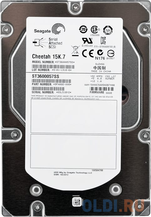 Жесткий диск Seagate Cheetah 15K.7 ST3600057SS 600 Gb фото
