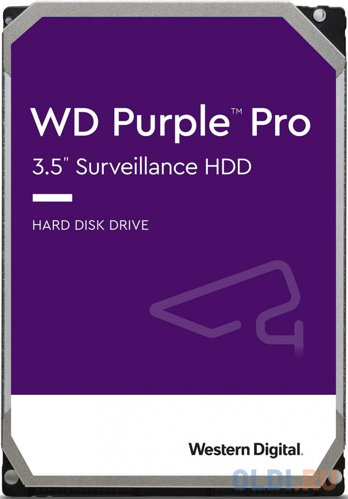 Жесткий диск Western Digital Purple Pro 8 Tb WD8001PURP жесткий диск western digital purple sataiii wd30purz 3 tb