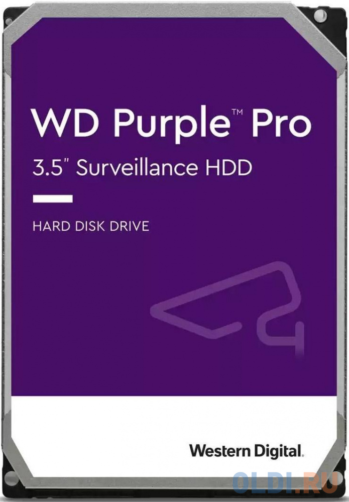 Жесткий диск WD Original SATA-III 12Tb WD121PURP Video Purple Pro (7200rpm) 256Mb 3.5
