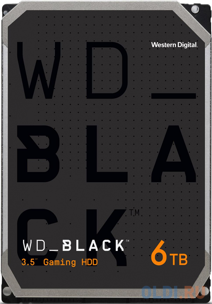 Жесткий диск WD BLACK WD6004FZWX 6ТБ 3,5" 7200RPM 128MB (SATA III) - фото 1