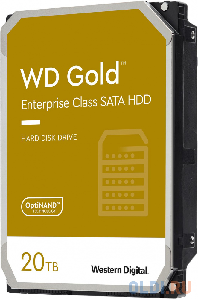 Жесткий диск SATA 20TB 7200RPM 6GB/S 512MB GOLD WD201KRYZ WDC