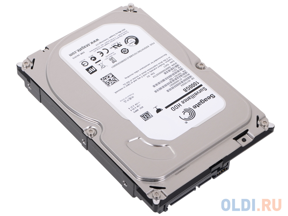 Жесткий диск 1Tb Seagate ST1000VX001 SATA-III Surveillence <5900rpm, 64Mb>