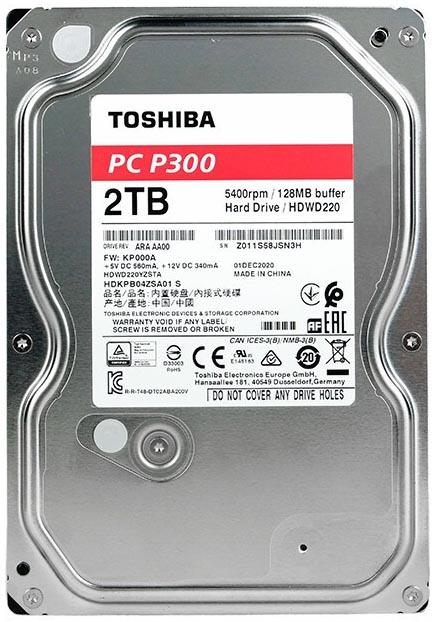 Жесткий диск Toshiba HDWD220YZSTA 2 Tb