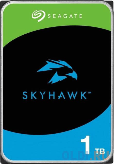 Жесткий диск Seagate SATA-III 1TB ST1000VX013 Video Skyhawk (5400rpm) 256Mb 3.5