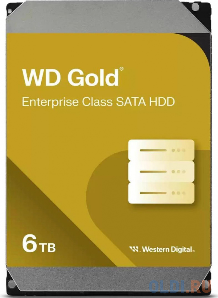 Жесткий диск WD SATA-III 6TB WD6004FRYZ Desktop Gold 512E (7200rpm) 256Mb 3.5