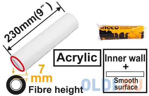 

Ролик для малярного валика INGCO HRC0523007