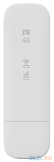 Модем 2G/3G/4G ZTE MF79 USB Wi-Fi +Router внешний белый от OLDI