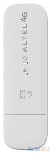 Модем 2G/3G/4G ZTE MF79RU micro USB Wi-Fi Firewall внешний белый
