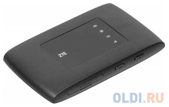 Модем 2G/3G/4G ZTE MF920RU USB Wi-Fi VPN Firewall +Router внешний черный от OLDI