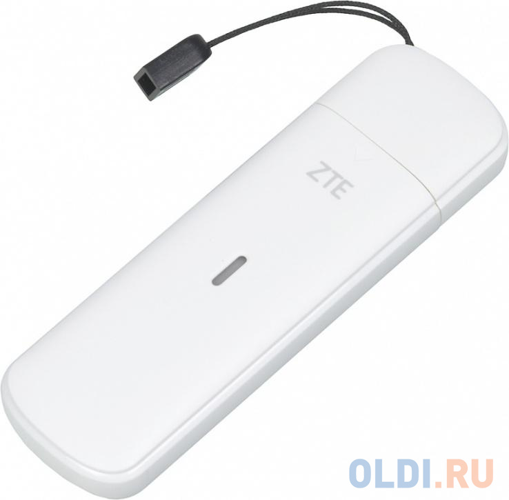 Модем 2G/3G/4G ZTE MF833R USB Firewall +Router внешний белый от OLDI