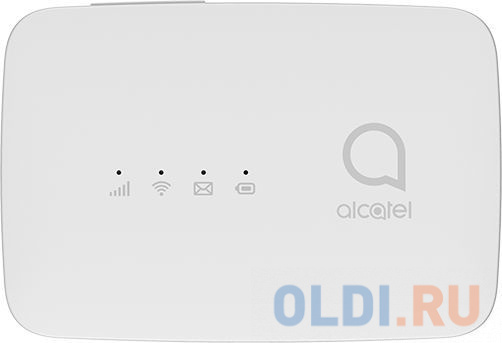 Модем 2G/3G/4G Alcatel Link Zone MW45V USB Wi-Fi Firewall +Router внешний белый от OLDI