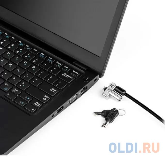 Security Lock: N17 Keyed Laptop Lock for Dell Devices Master Keyed(25+1), цвет черный