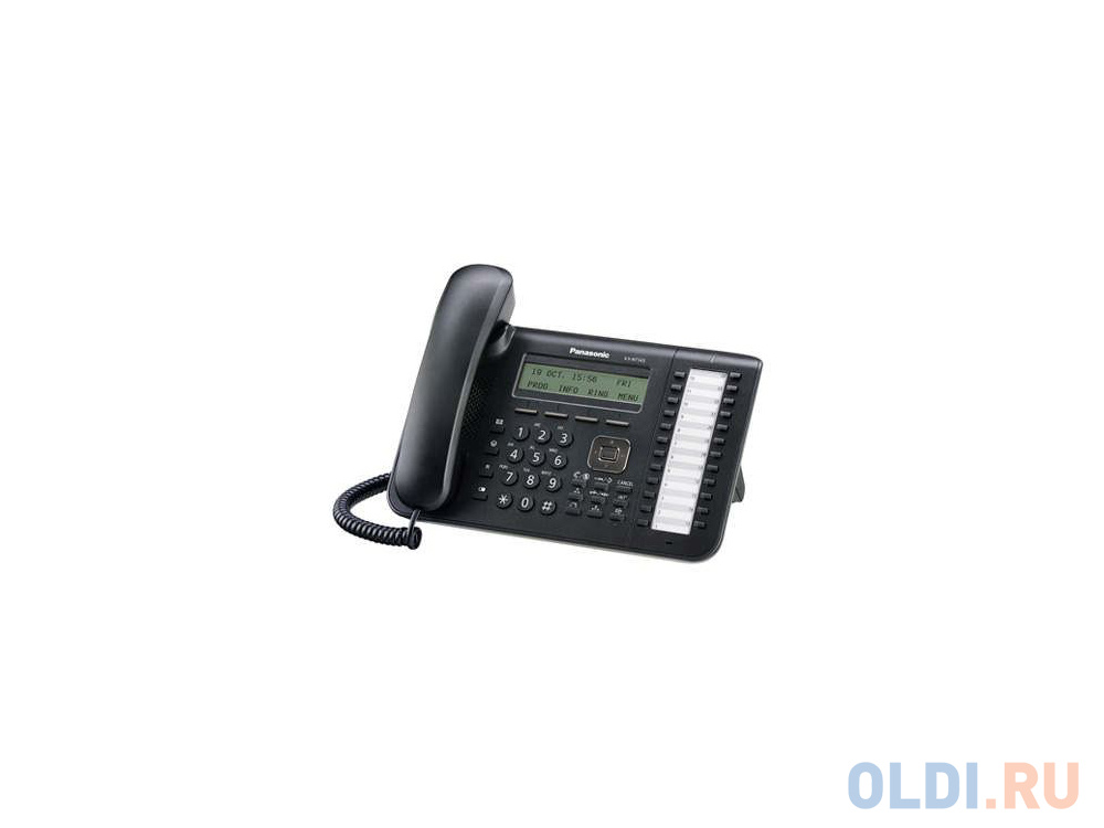 Системный телефон Panasonic KX-DT543RUB черный - фото 1