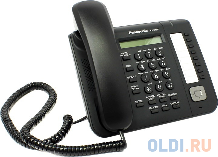 

Телефон IP Panasonic KX-NT551RUB черный
