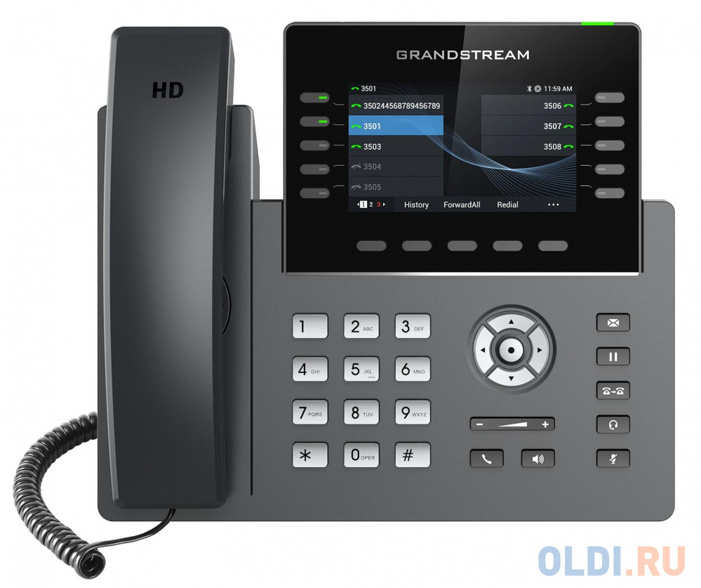 Телефон IP Grandstream GRP-2615 черный