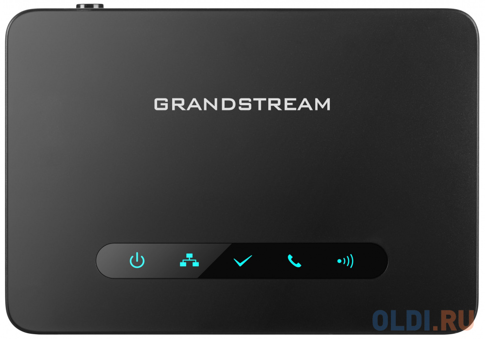 Базовая станция IP/DECT Grandstream DP750 до 5 трубок 10 SIP-аккаунтов sip телефон grandstream grp2613 б п в комплекте