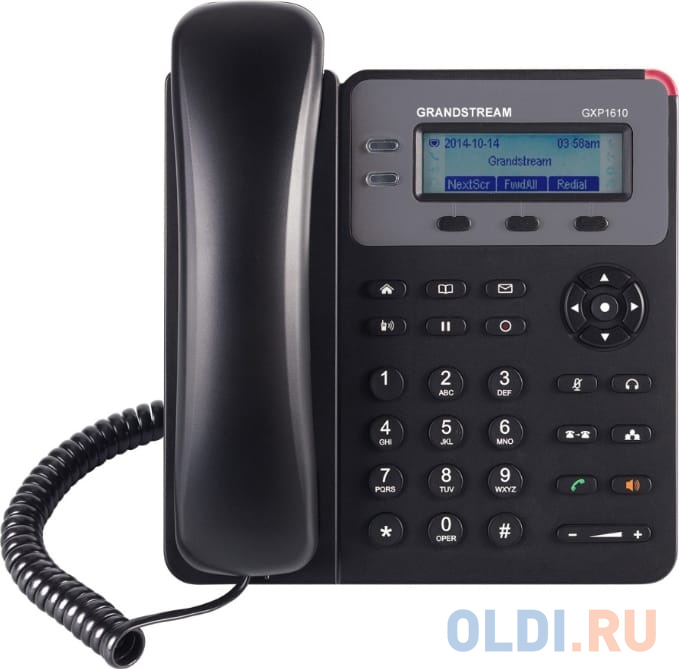 Телефон IP Grandstream GXP-1610 2 линии 1 SIP-аккаунт 2x10/100Mbps LCD (Аналог телефона VoIP Yealink SIP-T19 E2, 1 линия) Телефон IP Grandstream GXP-1610 2 линии 1 SIP-аккаунт 2x10/100Mbps LCD (Аналог телефона VoIP Yealink SIP-T19 E2, 1 линия) фото