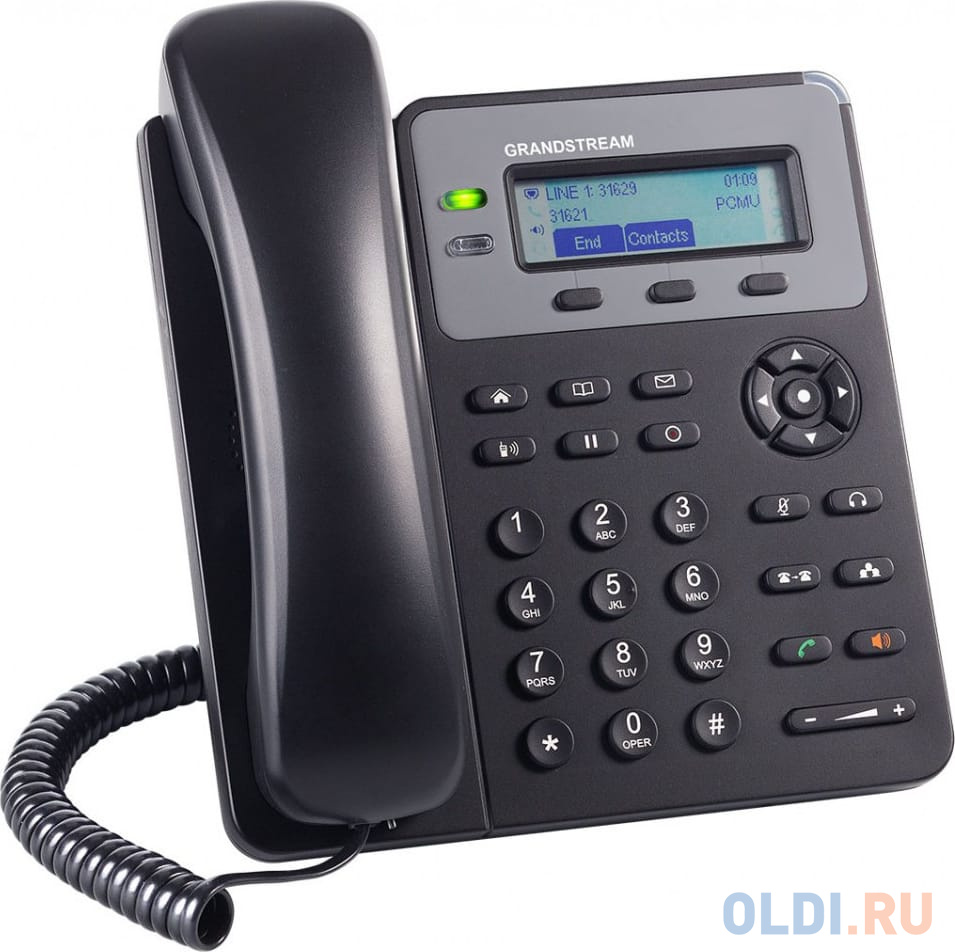 Телефон IP Grandstream GXP-1615 2 линии 1 SIP-аккаунта 2x10/100Mbps LCD (Аналог телефона VoIP Yealink SIP-T19P E2, 1 линия, PoE) Телефон IP Grandstream GXP-1615 2 линии 1 SIP-аккаунта 2x10/100Mbps LCD (Аналог телефона VoIP Yealink SIP-T19P E2, 1 линия, PoE) фото