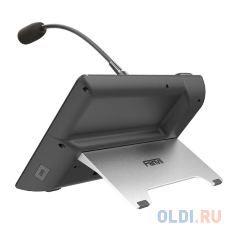 X210i Телефон IP Fanvil IP телефон 20 линий, внешний микрофон, цветной экран 4.3&quot; + два доп. цветных экрана 3.5&quot;, HD, Opus, 10/100/1 фото