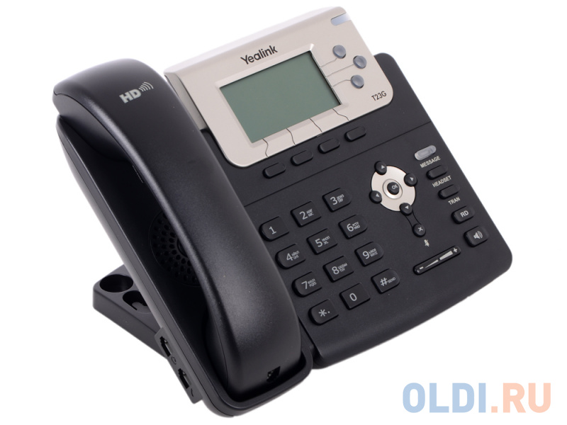 

Телефон IP Yealink SIP-T23G 3 SIP-аккаунта 2x10/100/1000Mbps 2.8" LCD PoE BLF BLA