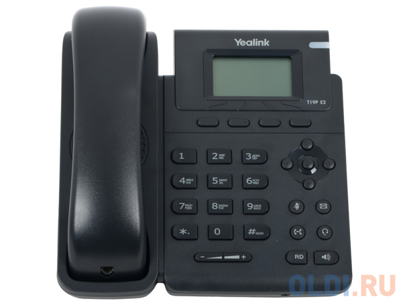 

Телефон VoIP Yealink SIP-T19P E2 SIP-телефон, 1 линия, PoE