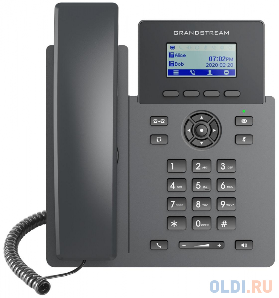 SIP Телефон Grandstream GRP2601P, без б/п телефон ip grandstream grp 2612p