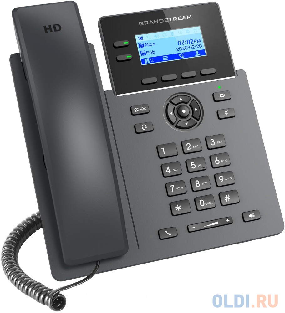 sip телефон fanvil x7 с б п IP-телефон Grandstream GRP2602 Серый