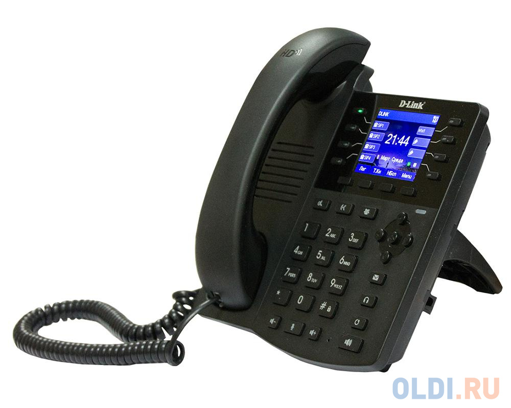 D-Link DPH-150S/F5A, VoIP Phone, 1 10/100Base-TX WAN port and 1 10/100Base-TX LAN port.Call Control Protocol SIP, Russian menu, 2 independent SIP line фото