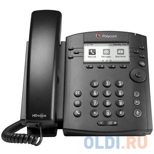 

VVX 301 6-line Desktop Phone with HD Voice. POE. Ships without power supply and factory disabled media encryption.