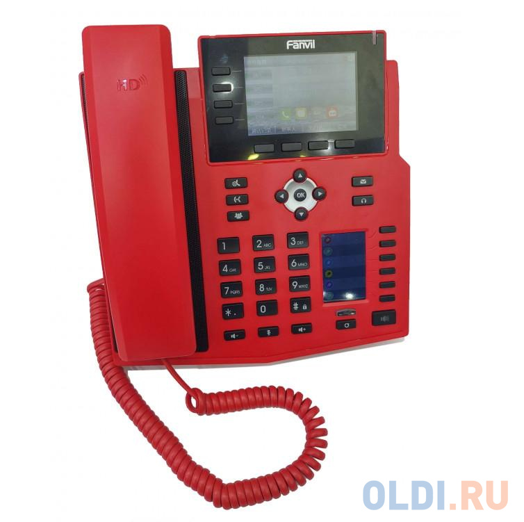 Телефон IP Fanvil X5U-R красный телефон ip fanvil x301p