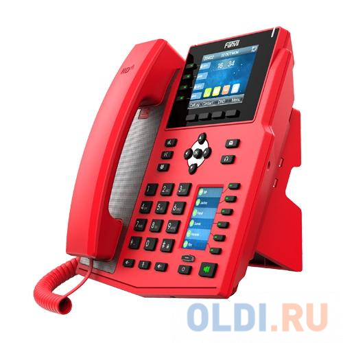 Телефон IP Fanvil X5U-R красный фото