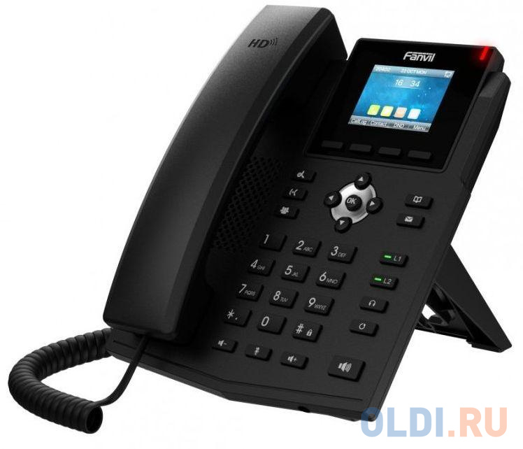 Телефон IP Fanvil X3S Pro черный x7c телефон ip fanvil ip телефон 20 линий ной экран 5