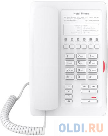 Телефон IP Fanvil H3W белый (H3W WH) телефон ip fanvil x301p