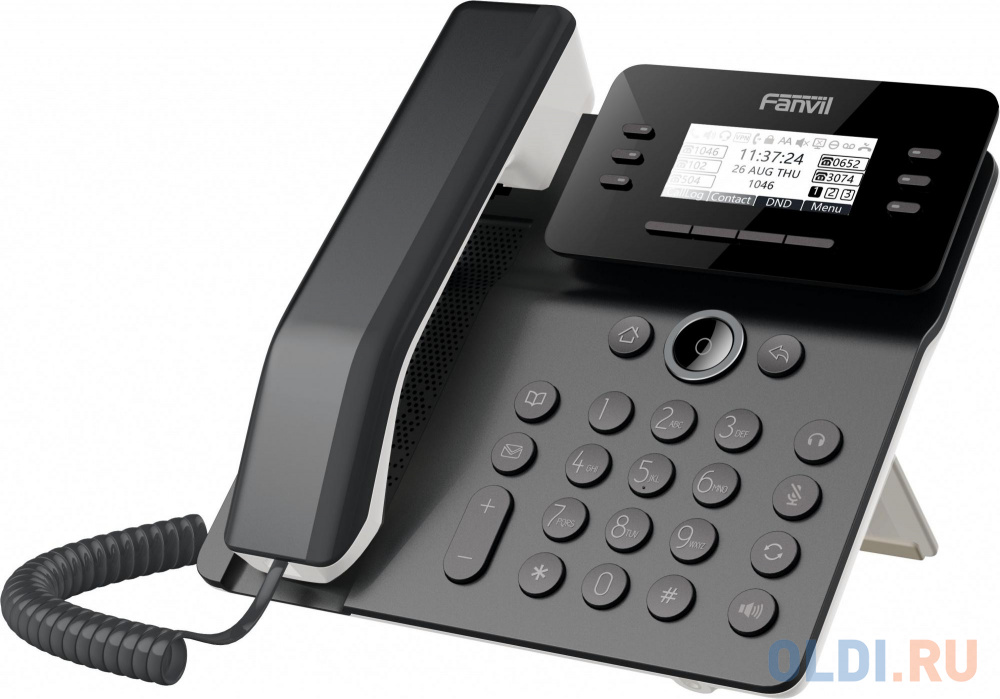 Телефон IP Fanvil V62 черный ip телефон fanvil x210