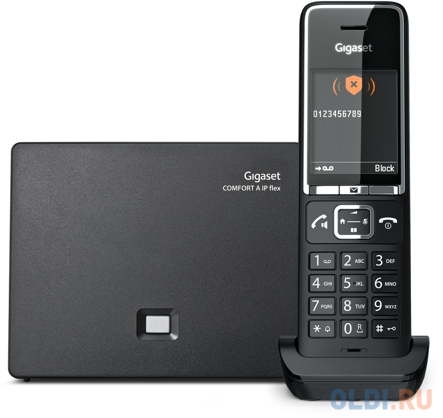 IP-телефон Gigaset COMFORT 550A IP FLEX RUS р телефон dect gigaset comfort 550 rus автооветчик аон