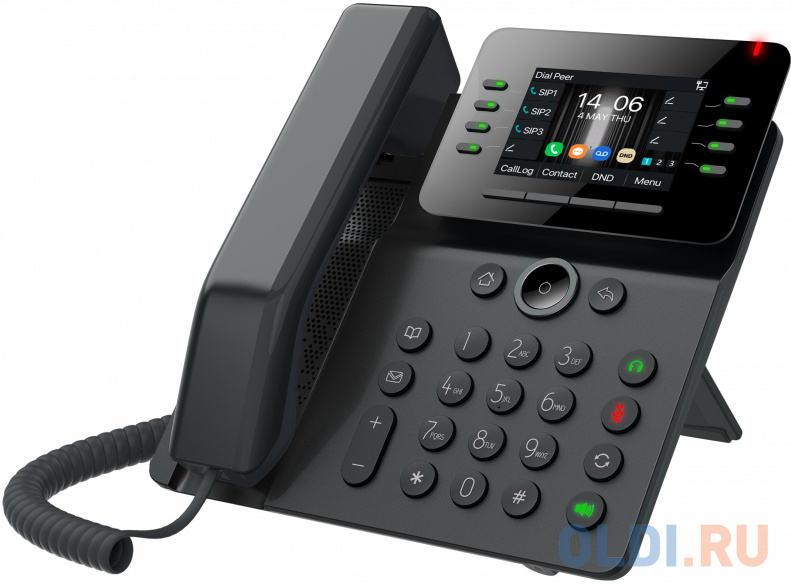 IP-телефон Fanvil V63 Чёрный, размер 204 x 171 x 167 мм