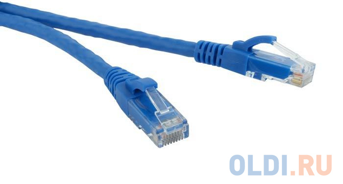 Патч-корд Lanmaster 5E категории UTP синий 3м LAN-PC45/U5E-3.0-BL